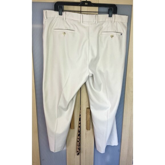 Peter Millar Performance Trouser Golf Pants White 38x30 Preppy Casual Career - Picture 4 of 6